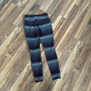 striped athelta leggings
